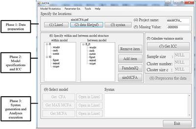 Using iMCFA to Perform the CFA, Multilevel CFA, and Maximum Model for Analyzing Complex Survey Data